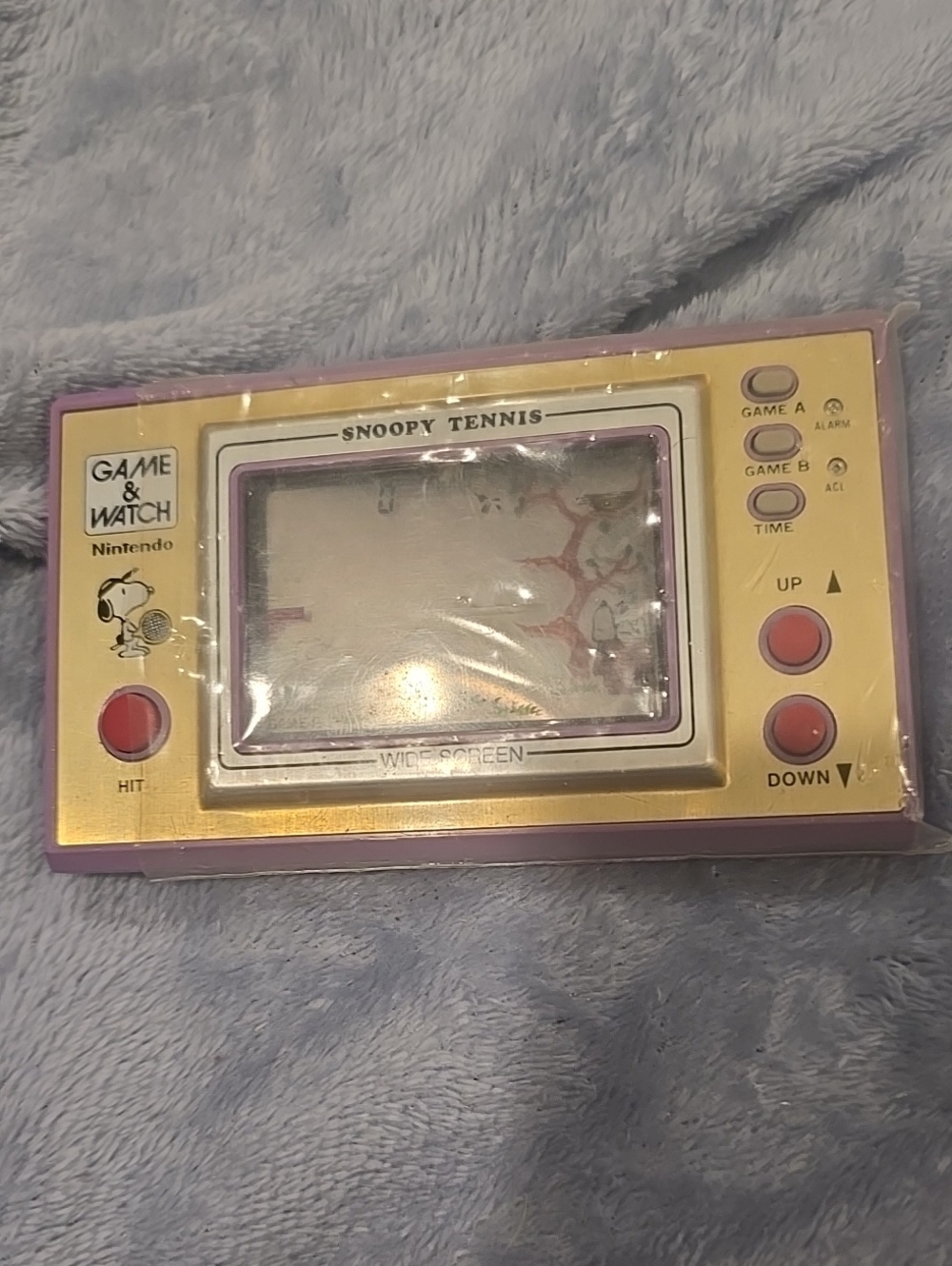 New Snoopy Game Tennis Vintage 1983 Nintendo Handheld